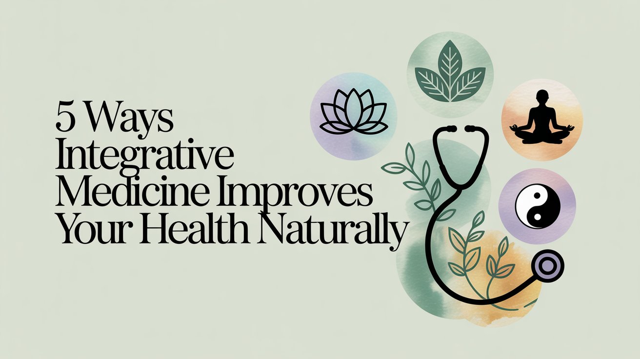 5 Ways Integrative Medicine Improves Your Health Naturally