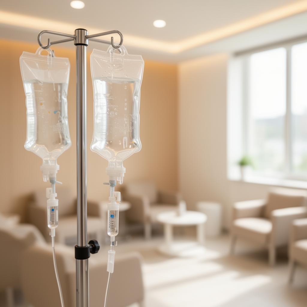 Variety of IV vitamin infusion options at Atlanta clinic