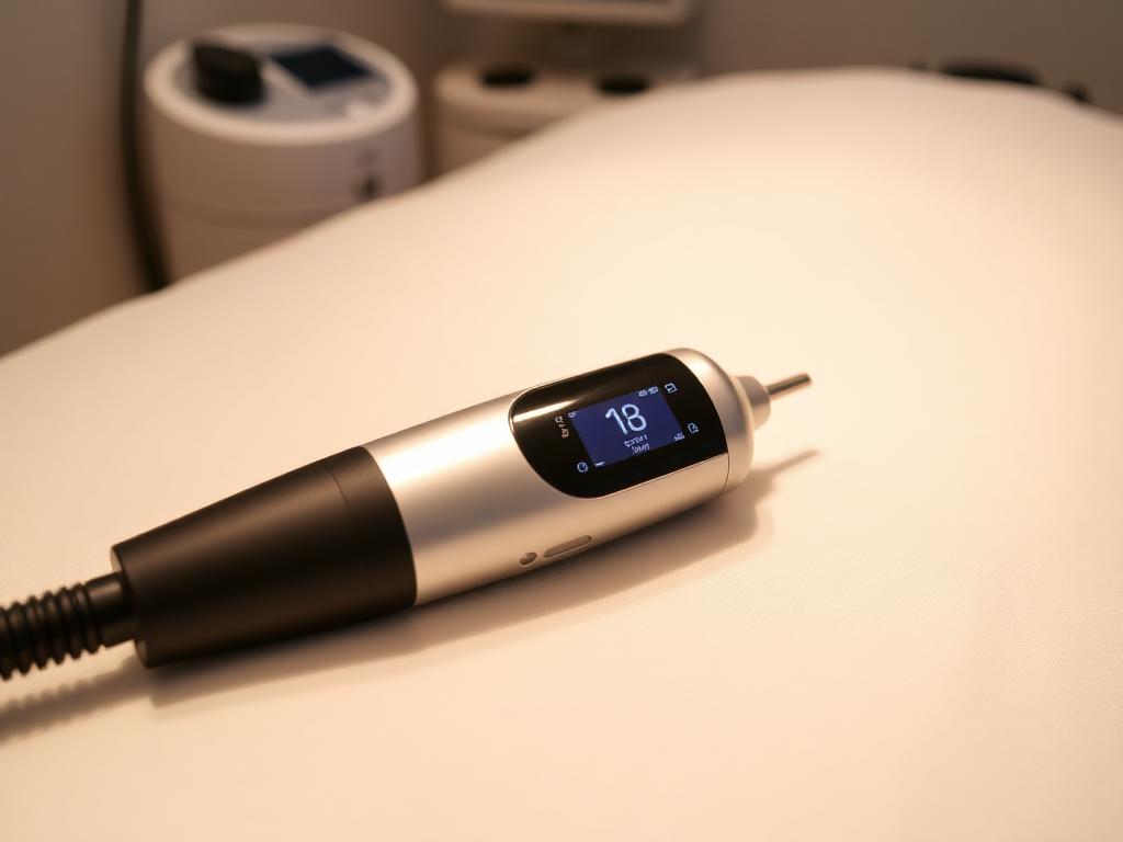 Morpheus8 RF microneedling device used at Atlanta aesthetic clinic