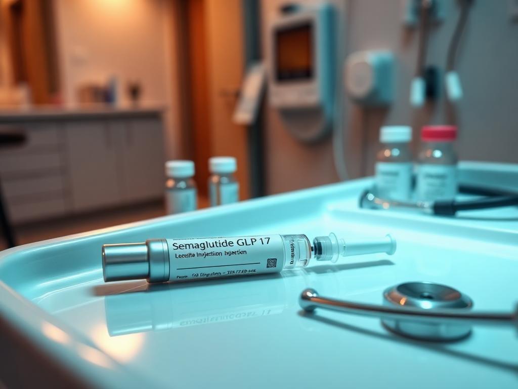 Doctor consulting patient about semaglutide weight loss treatment in Atlanta